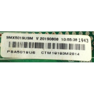 MAIN FUENTE (COMBO) PARA TV SANSUI / NUMERO DE PARTE LDD.M538.B138 / SMT5019U1T081AS / SMT5019U1B041AH / 306010L538138016 / CV500U1-T01-V01 / SMX5019USM / PBA5019U6 / CTM19193M2814 / 131.2183 / MODELO SMX5019USM